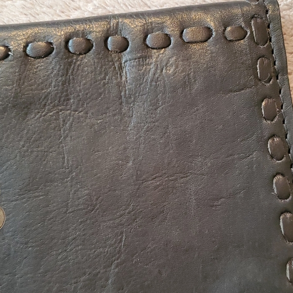 Saddle Leather dark brown organizer wallet Unisex - Picture 4 of 4